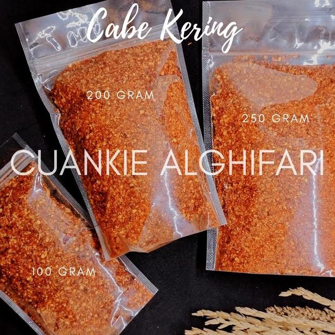 

Cabe kering asli 100g -250 grm,,,pedas nya folll nUg