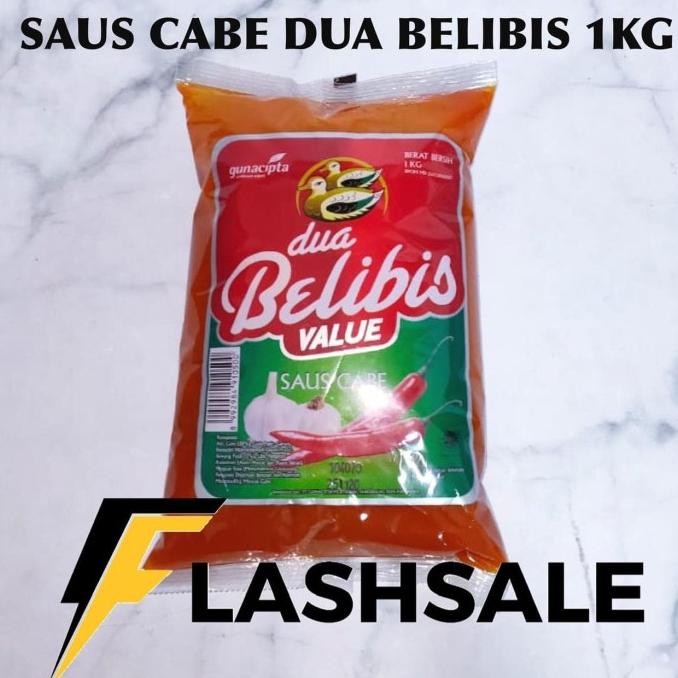 

saus cabe sambal dua belibis value 1kg nUg