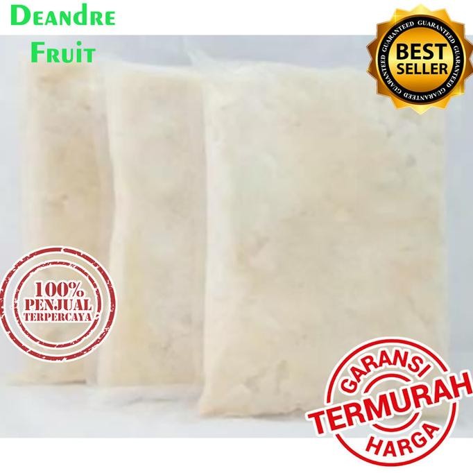

GROSIR MURAH 1kg Frozen Soursop Buah Beku Sirsak No biji Bubur sirsak nUg