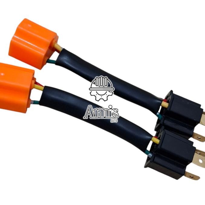 Socket H4 Male - Female Seal Beam Soket Extention Keramik H4 Sealbeam Male - Female Co