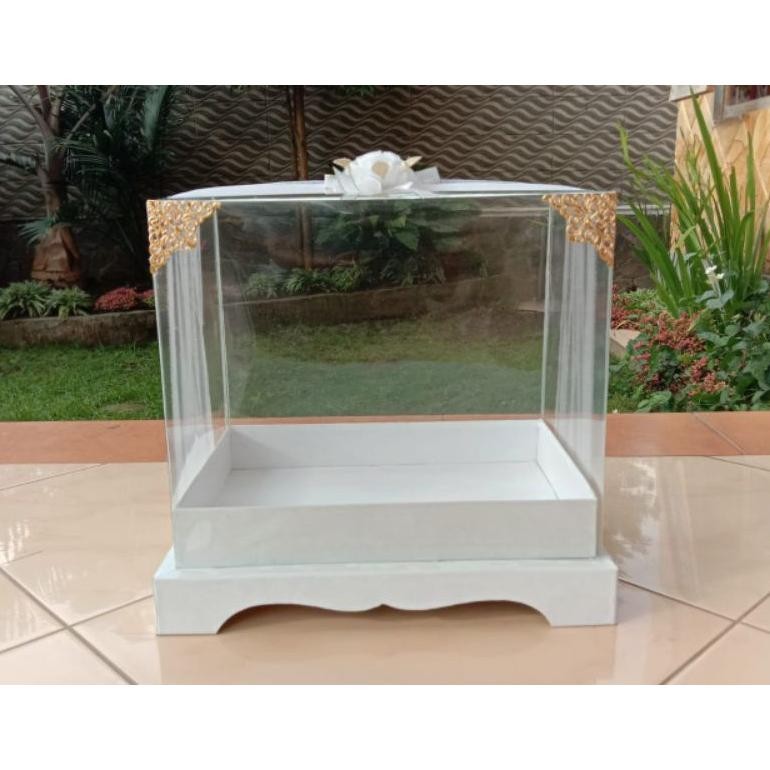 

Box kotak mahar pernikahan hantaran size L 30x40cm.