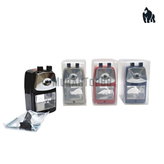 

serutan putar a-5l joyko / rautan pensil meja duduk besar / pencil sharpener stainless termurah