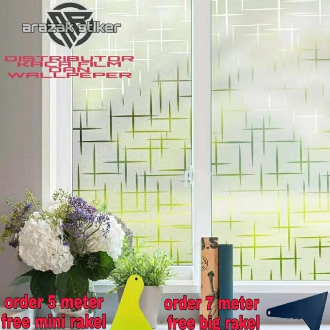 TERBARU STIKER KACA MOTIF/STIKER KACA JENDELA/STIKER MOTIF SAMURAI /PREMIUM