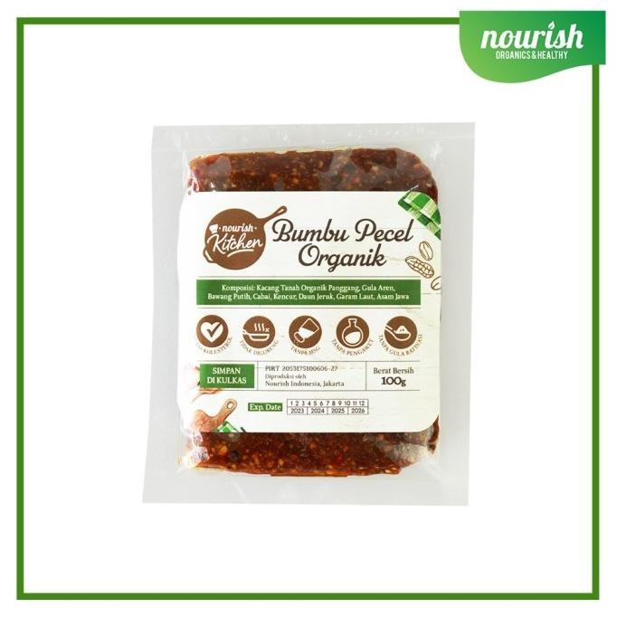 

Bumbu Pecel Organik Bebas Kolesterol 100gr nUg