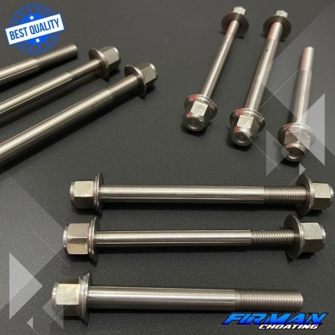 Promo Baut Engine Monting Gantungan Mesin Rx King Custom Stenlis