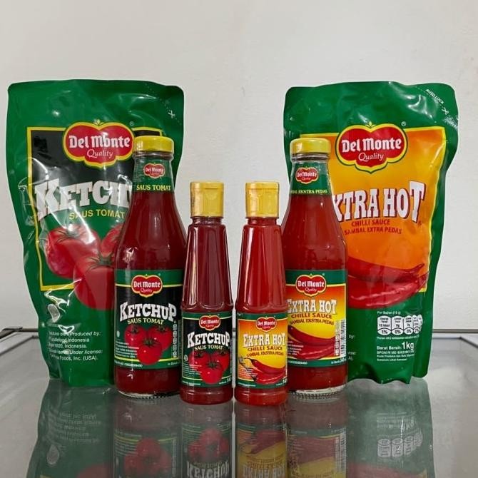 

SAUS DELMONTE EXTRA HOT SAMBAL / TOMAT / TOMATO SAUCE nUg