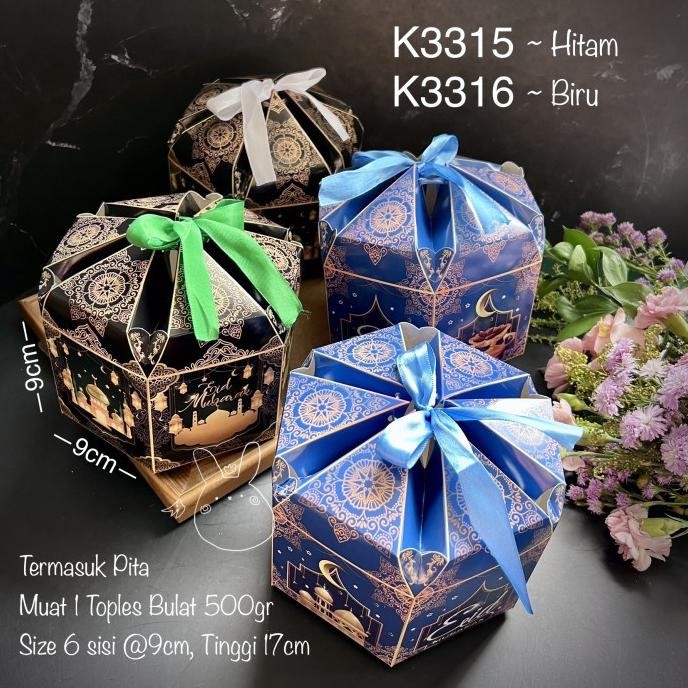 

(12pcs) Kotak Eid Mubarak K33| K3315| K3316 Idul Fitri| Lebaran| Cookies| Nastar| K33