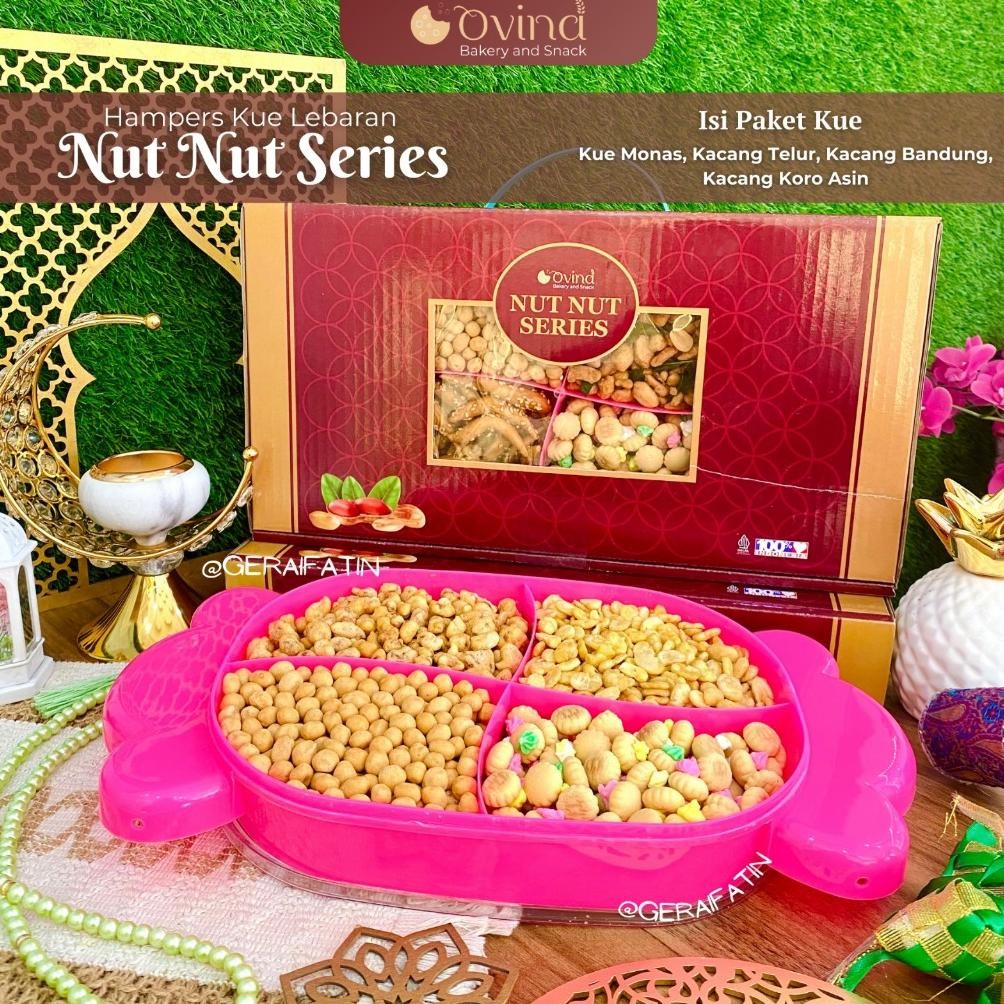 

PAKET KUE LEBARAN OVINA ARION EDISI IDUL FITRI 2025 / PAKET KUE KERING DAN KACANG-KACANGAN CAMILAN HARI RAYA LEBARAN