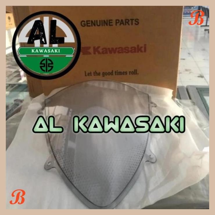 [ALK] WINDSHIELD WINSIL VISOR NINJA 250R 250 KARBU ORIGINAL