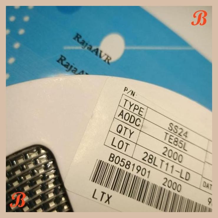 [RVR] Dioda SS24 SMD 2A Rectifier Diode 40V