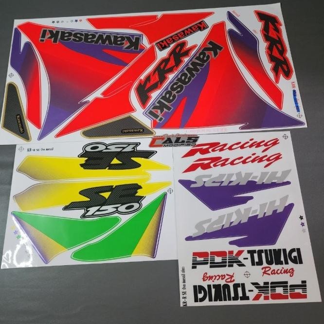 Striping Krr 150 Se Tahun 1998 Original Thailand