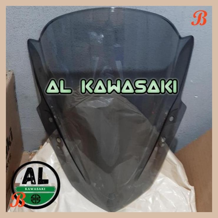 [ALK] WINDSHIELD SMOKE VISOR WINSIL SMOKE NINJA 250FI 250 FI OLD ORIGINAL