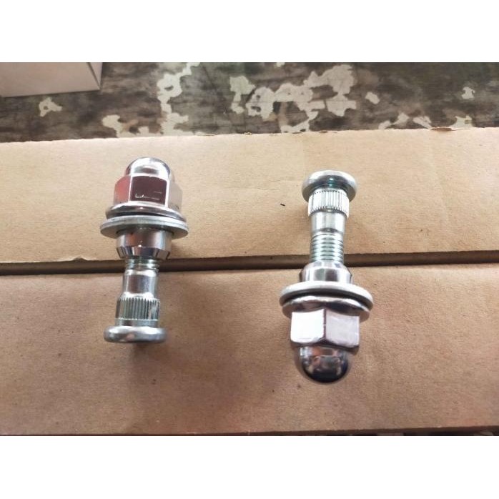 Set Baut Dan Mur Roda Mitsubishi Xpander Triton Pajero Sport Shockbreaker & Kaki Kaki Mobil
