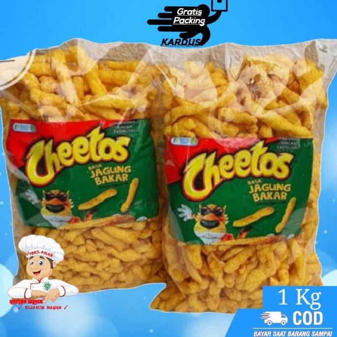 

[1Kg] Cheetos Jagung Bakar - BISA COD / jajanan jadul | Hamba Snack nUg