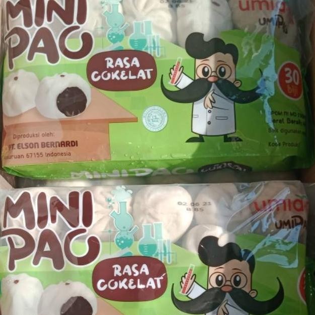 

Frozen Bandung minipao rasa coklat isi 30 bapau mini nUg