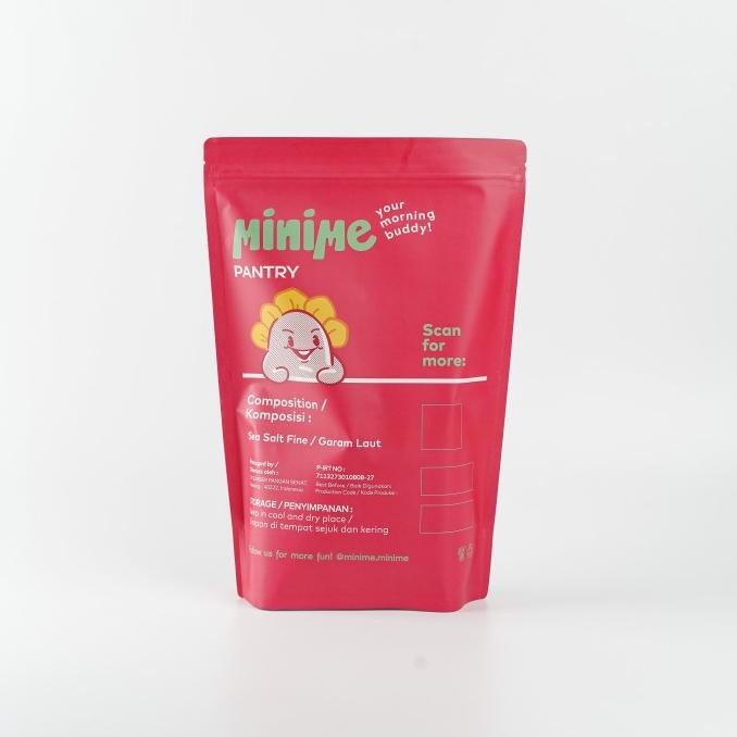 

MINIME Ingredients - 250gr Sea Salt | Garam Laut nUg