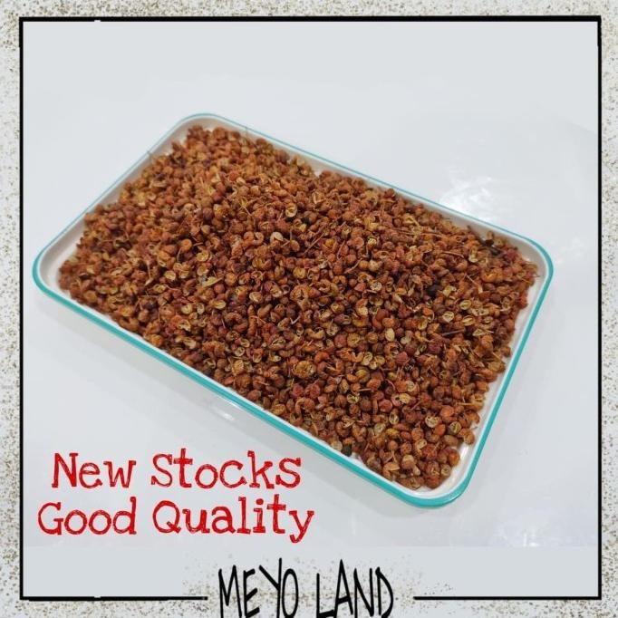 

SICHUAN PEPPERCORN 50GR - LADA MERAH SECHUAN - SZECHUAN ANDALIMAN nUg