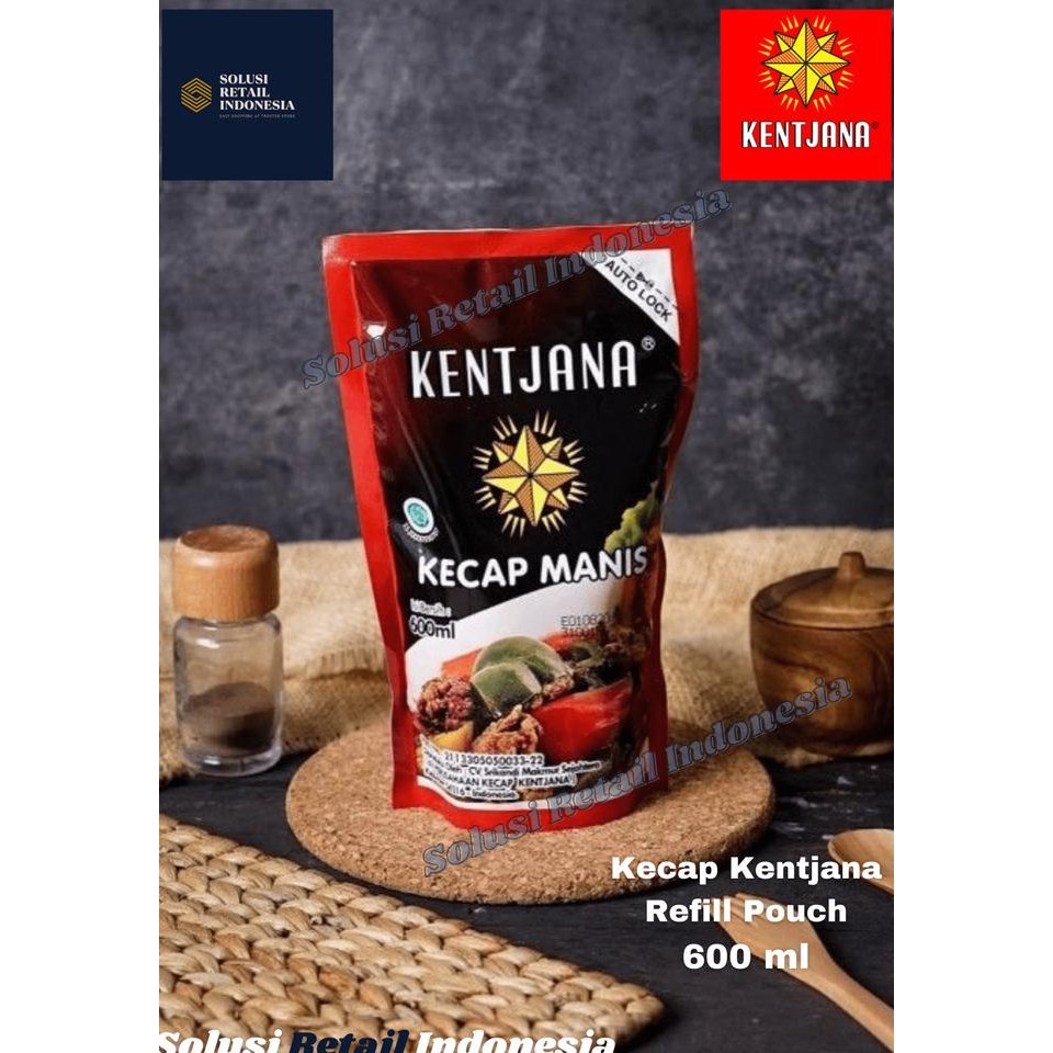 

Kecap Kentjana - Refill Standing Pouch 600 ml nUg