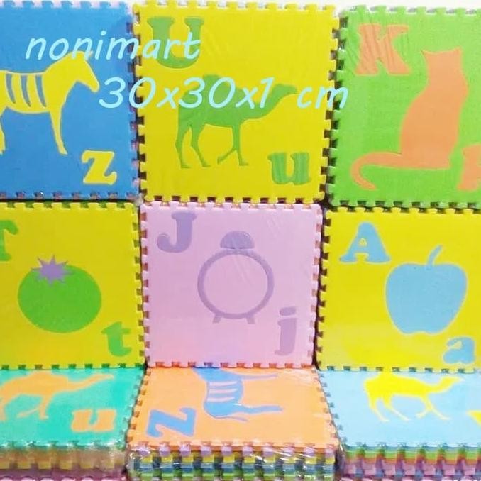 Matras Puzzle / Karpet / Alas Mainan anak / Abjad / huruf A-Z