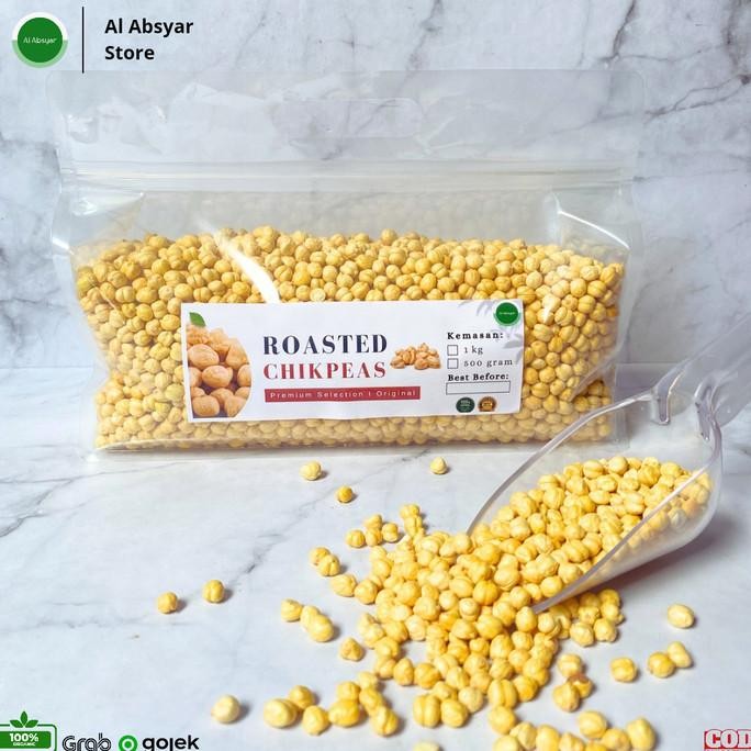 

Kacang Arab 500 gr Chikpea Roasted Oleh Oleh Haji Umroh Timur Tengah nUg