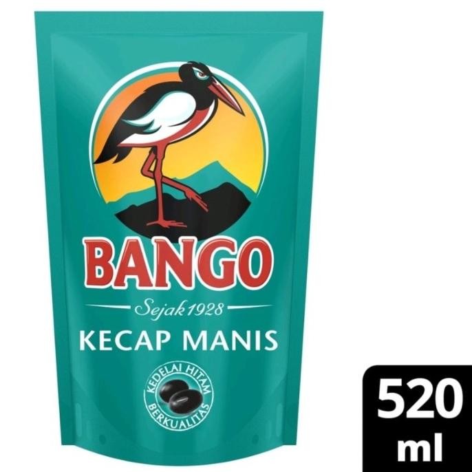 

kecap manis bango 550ml refill nUg