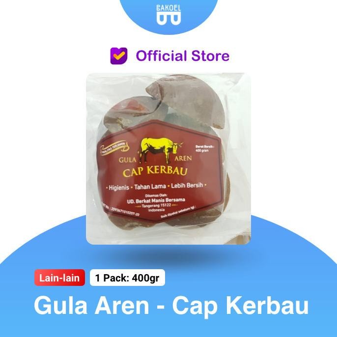 

Gula Aren Cap Kerbau (Harga Per Pack) nUg