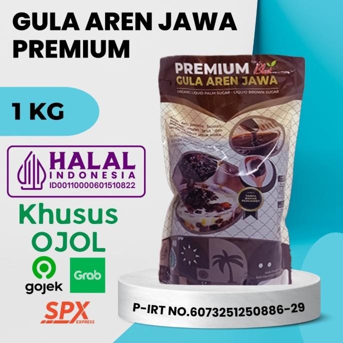 

Gula Jawa Aren Cair / Premium Brown Sugar 1 Kg ( Khusus Ojol) nUg