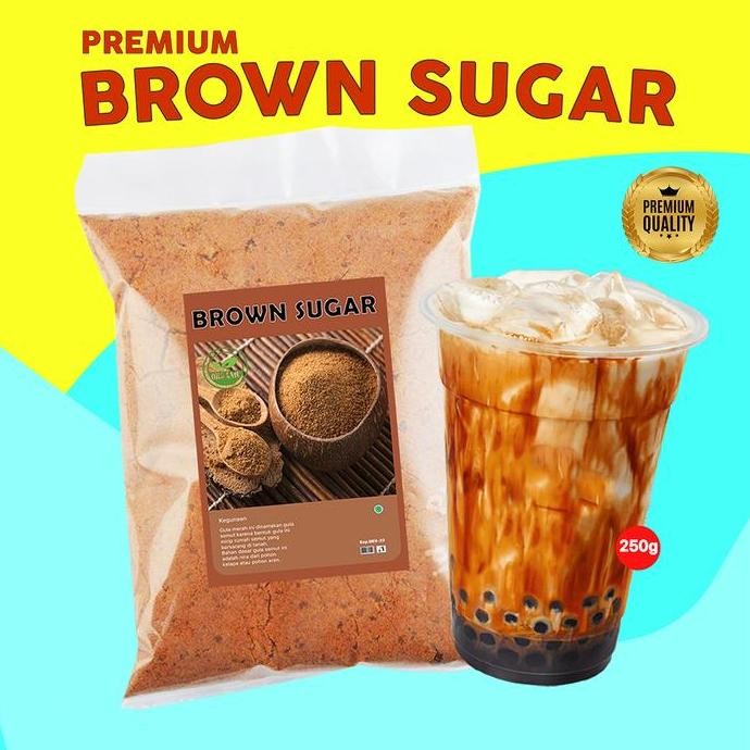 

Brown sugar bubuk 250gr / Gula Aren bubuk organik 250gr nUg