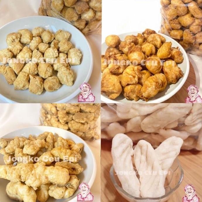 

CUANKI SERBA 100PCS JONGKO CEU EPI Instan Food Makanan Cuanki Seblak Pedas nUg