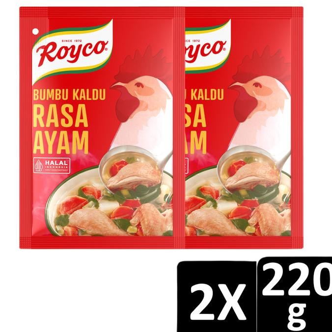 

Royco Bumbu Kaldu Ayam 230G Twin Pack nUg