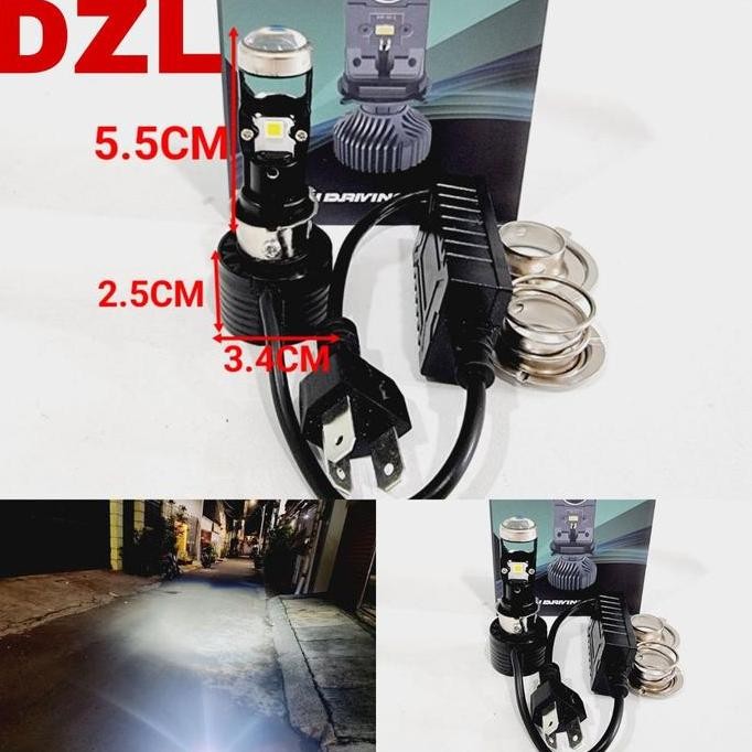 Sale Lampu Utama Led Mt Star H8 Projector Mini H6 H7 H4 Projie Cut Off Projie