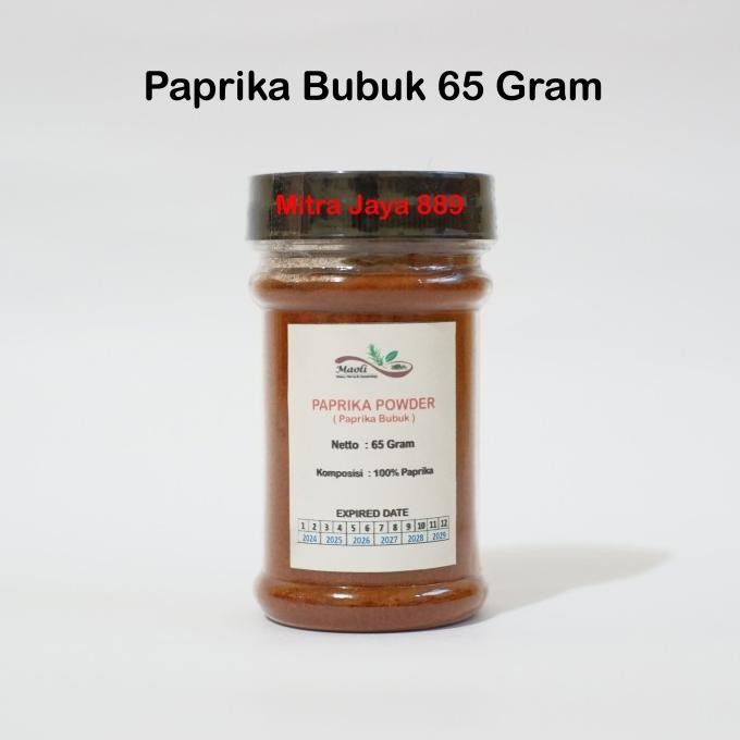 

Paprika Merah Bubuk / Bell Pepper Powder 65 gr import Halal nUg