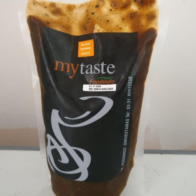 

My Taste Black Pepper Sauce / Saus Lada hitam 500g Halal nUg