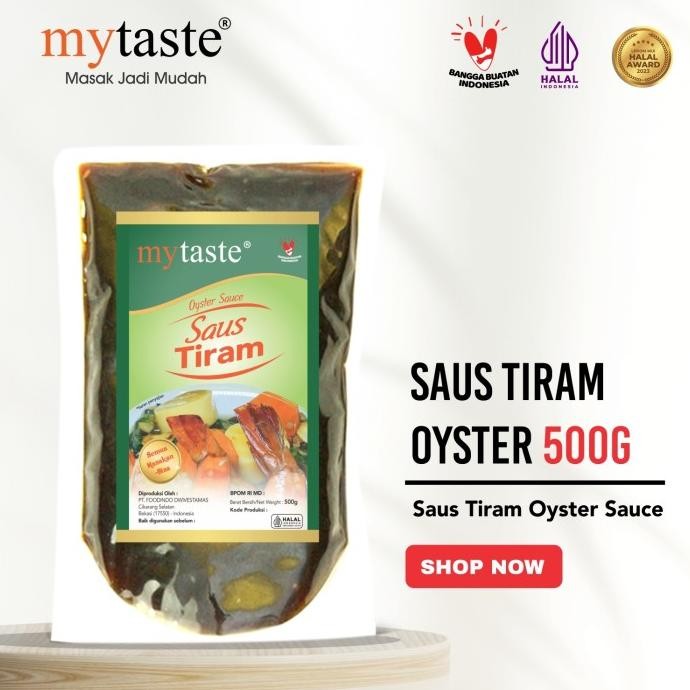 

My Taste Saus Tiram 500gr Oyster Sauce Halal nUg