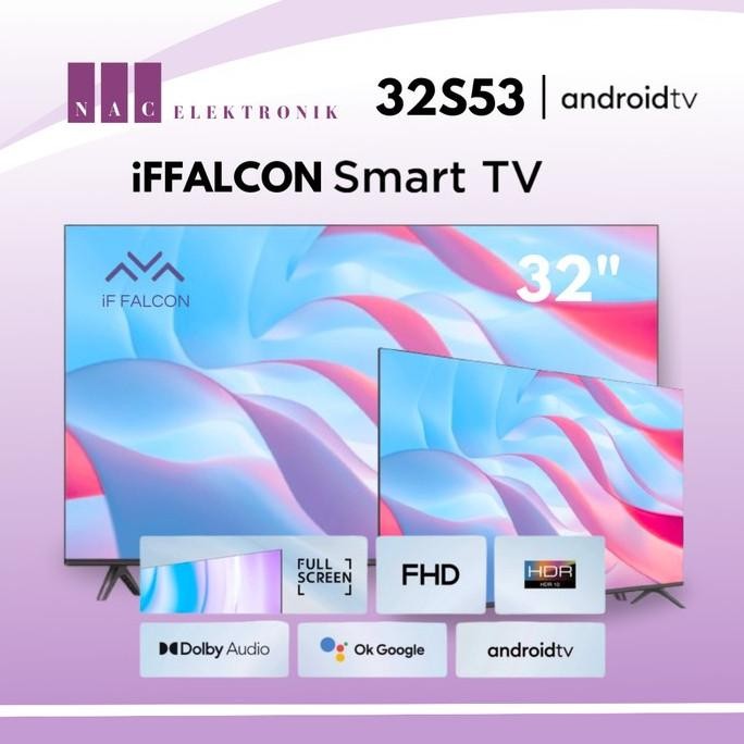 TCL iFFALCON 32S53 / 40 inch & 43 inch SmartTV-Android11-Netflix/Youtube-Wifi/Bluetooth