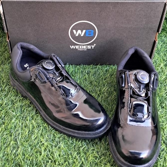 Sepatu PDH Webest Kilap Sepatu Dinas Harian TNI POLRI PDH Webest Ori