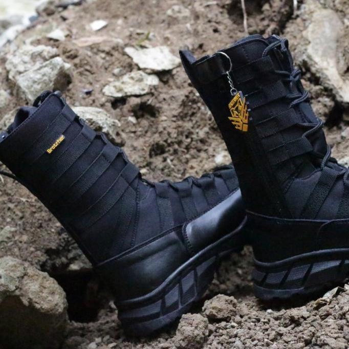 sepatu pdl ninja tni sepatu pdl kulit bahan kordura anti air