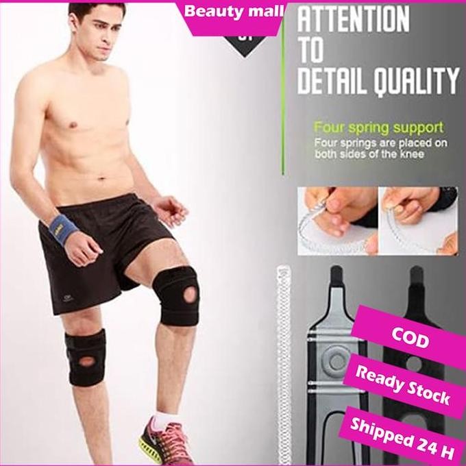 SIAP STOK CODDEKER LUTUT PREMIUM AOLIKES 7907 KNEE DECKER WITH SIDE BAR JOINT 02 / KNEE BRACE / KNEE