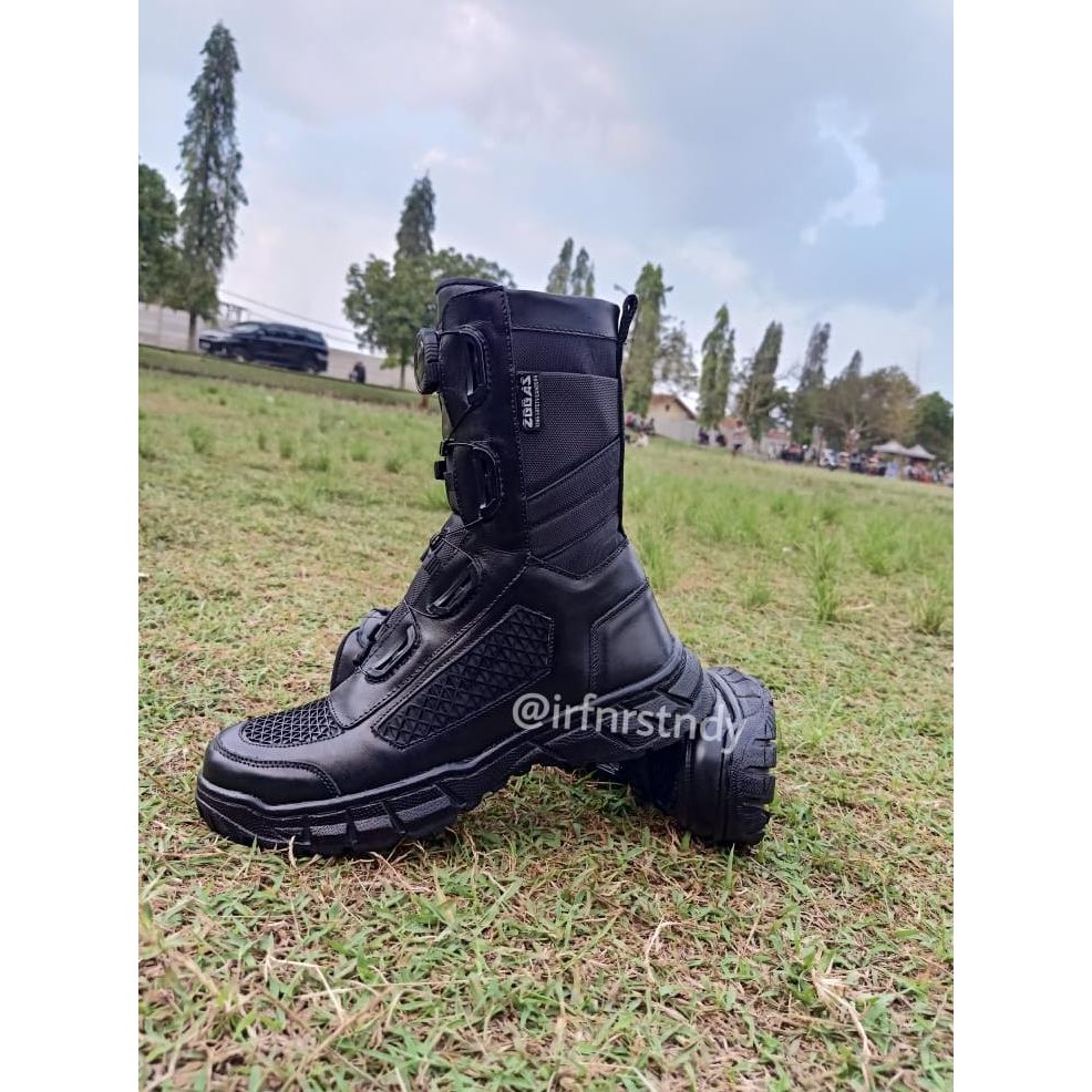 SEPATU PDL TALI PUTAR BOA MERK ZGGAS