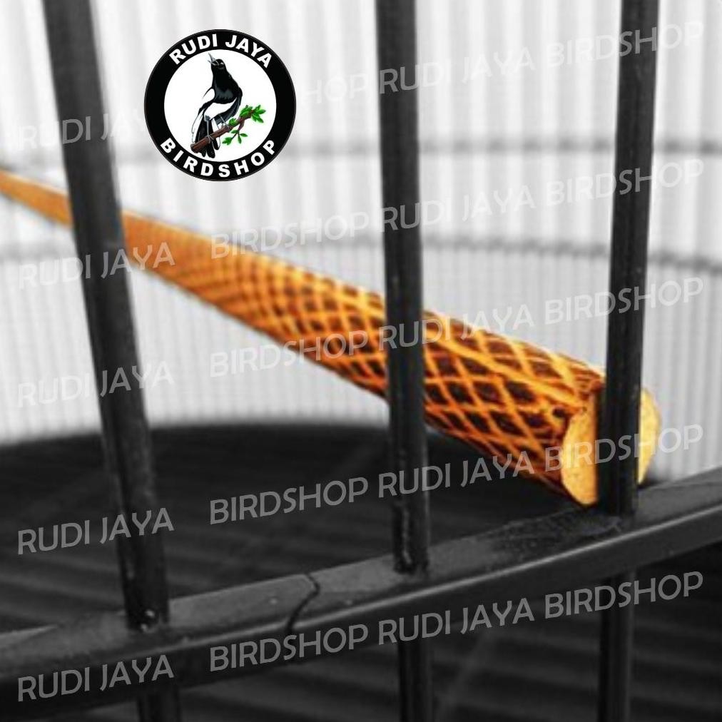 hg-24 TU26 Tangkringan Bakar Sisik Ular Motif Salak Panjang 1 Meter 1 Batang Burung Murai Pleci Kace