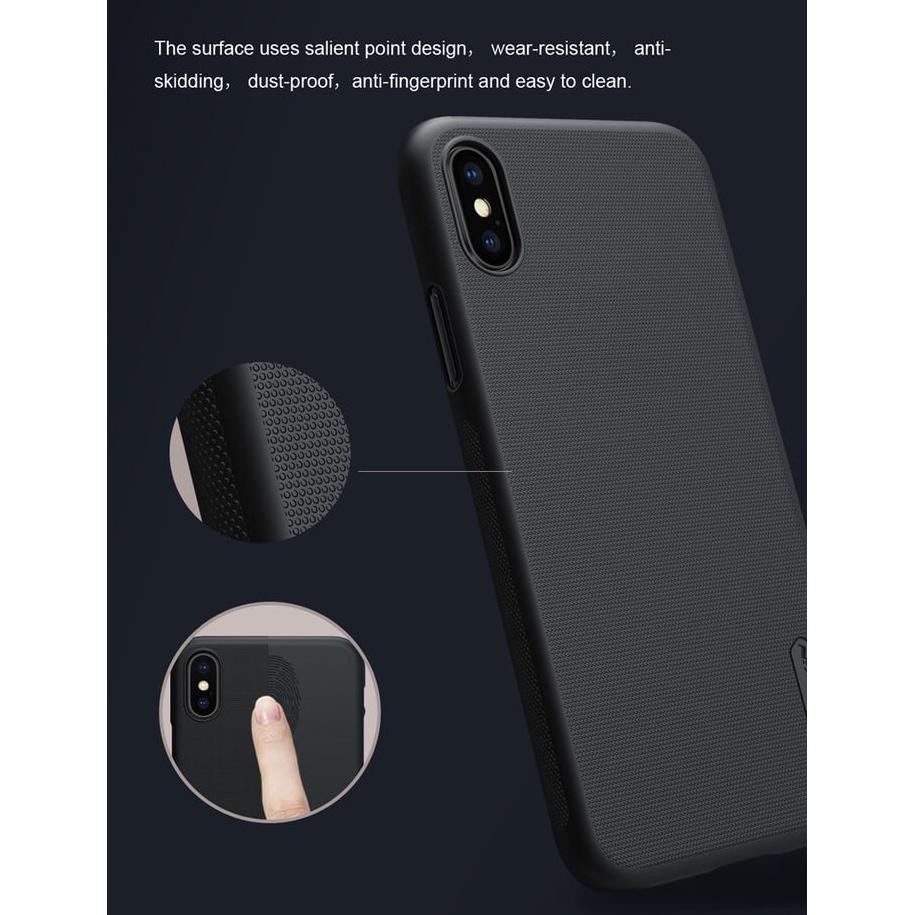 sd-46 gd-324 Case IPhone XS Max Nillkin Original (Free Standing Hp) Terlaris Viral
