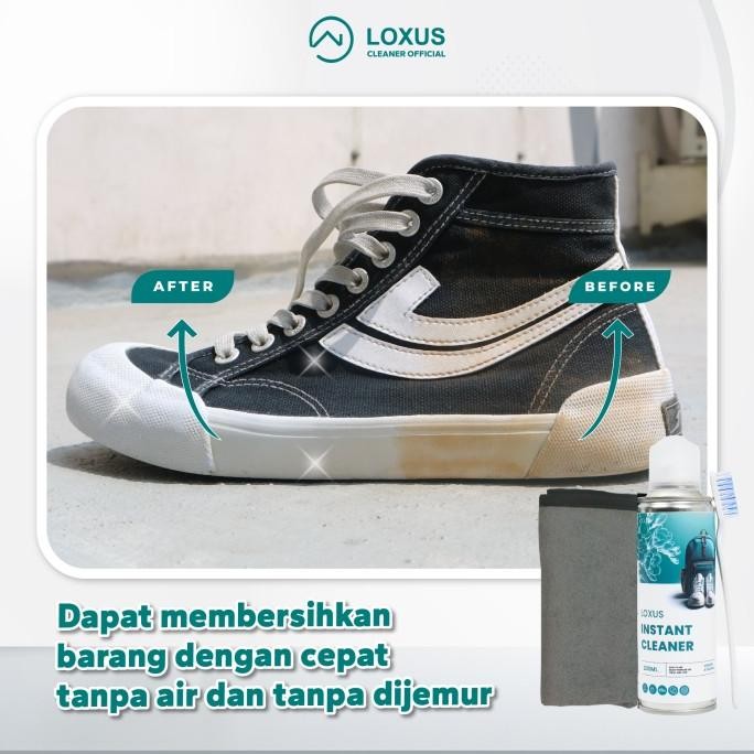 Murah Loxus Travel Buddy Pack - Loxus Instant Rapi, Loxus Instant Cleaner Dan Loxus Fabric Cleaner