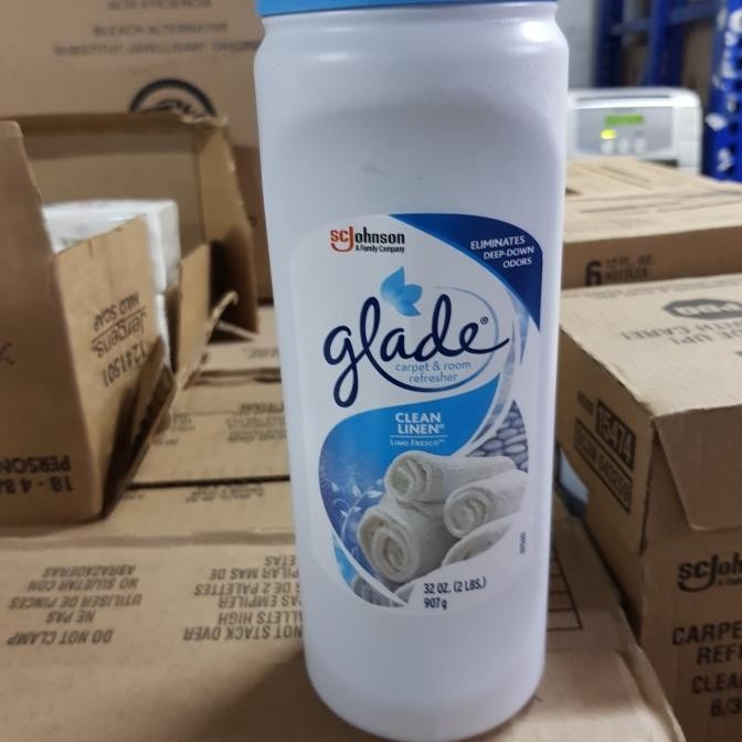 Grosir Glade Carpet And Room Refresher Clean Linen 32 Oz (907Gr)