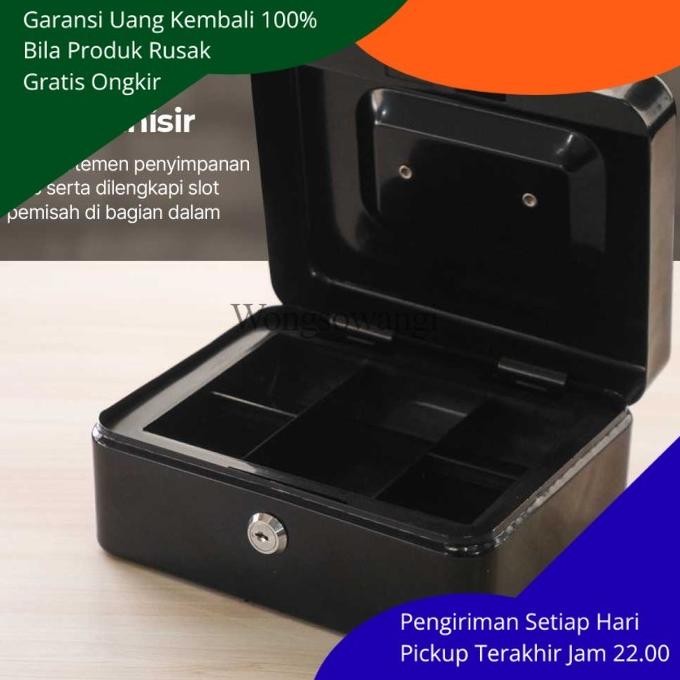 Brankas Money Box Uang Cash / Petty Cash Box Perusahaan