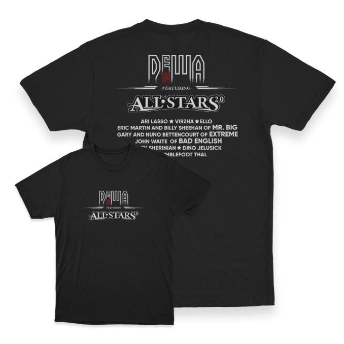 Murah Kaos Band Dewa 19 Stadium Tour