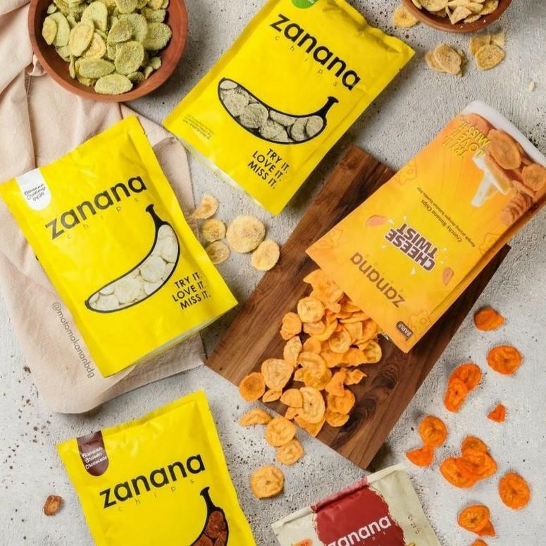 

HJ Zanana Chips 80 Gram | Keripik Pisang Bandung