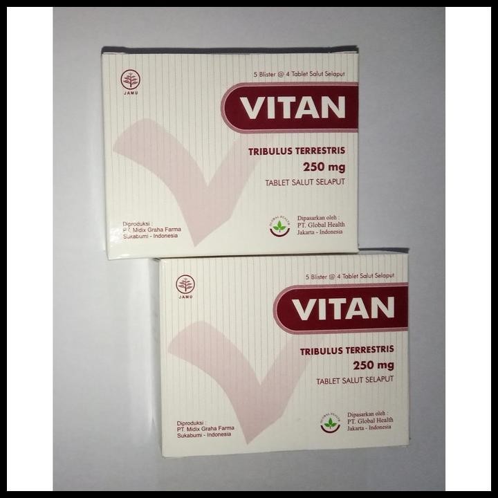 Terlaris Vitan Tribulus Terrestris 250 Mg Isi 20 Tablet Good Quality