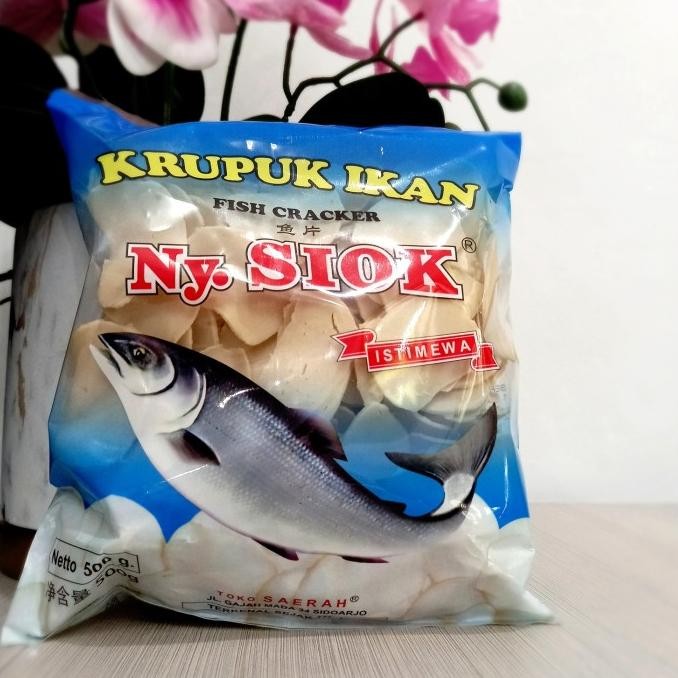 

Grosir Kerupuk/ Krupuk Ikan Ny Siok 500Gr Pins Snack