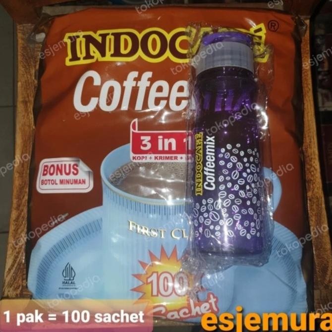

Kopi Indocafe Coffemix Perpak Isi 100 Sachet / Kopi 3 In 1 Instant Original Dan Terlaris