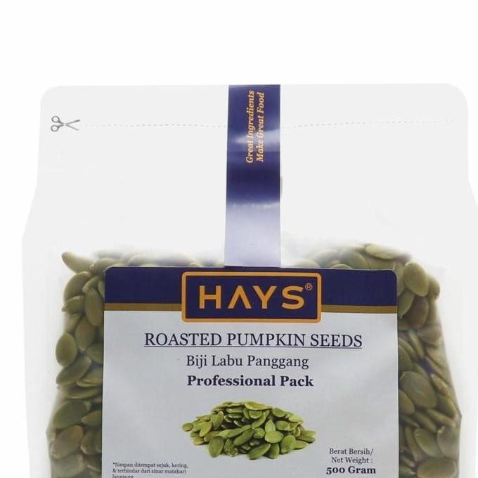 

Sale Roasted Pumpkin Seeds 500 Gram / Biji Labu Panggang 500 Gram - Hays